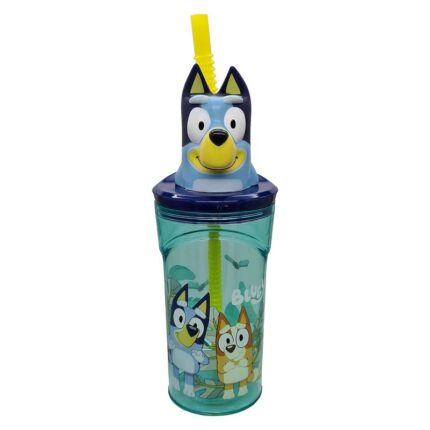 Vaso Figurita 3D 360ml Bluey