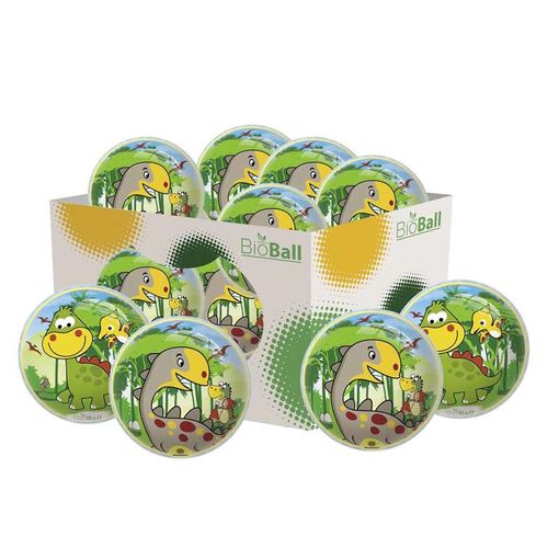 8001011056552_1 Expositor 12 Pelotas Dinosaurios 14cm - Imagen 1