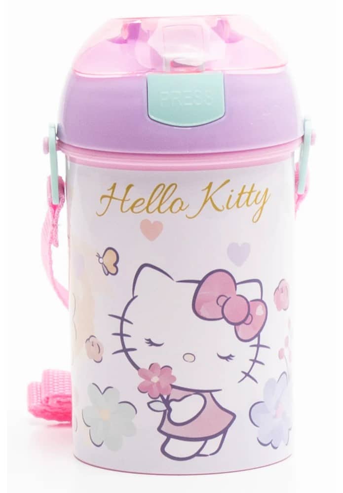 8412497817696 Cantimplora Robot Pop Up 450ml Hello Kitty - Imagen 1