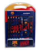 FCBarcelona Set de Papelería con Estuche de Metal