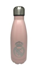 Real Madrid Botella Rosa de Acero 550ml