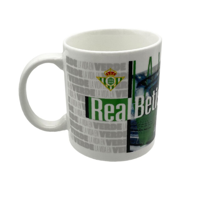 8426842105895.jpg Betis Balompié Taza Cerámica La Vida en Verde - Imagen 1