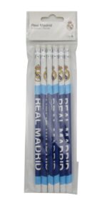 Real Madrid Set 6 Lápices c/Goma