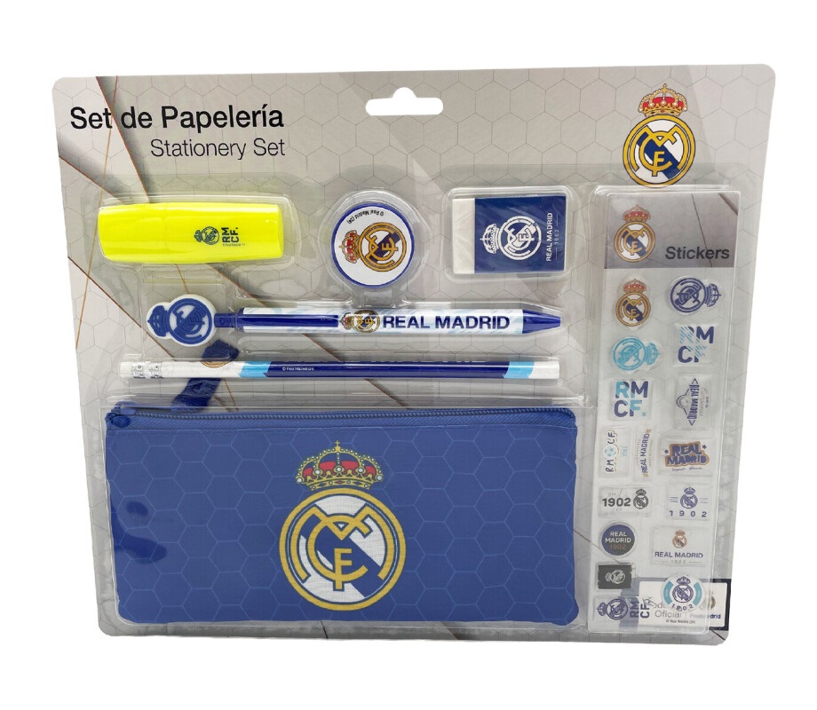8426842108469.jpg Real Madrid Set de Papelería con Pegatinas - Imagen 1