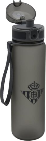 Botella de Agua Betis , Bidón, Cantimplora, Color Negro, Producto Oficial - Imagen 2