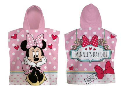 Poncho Toalla Minnie Disney Microfibra 55x110cm