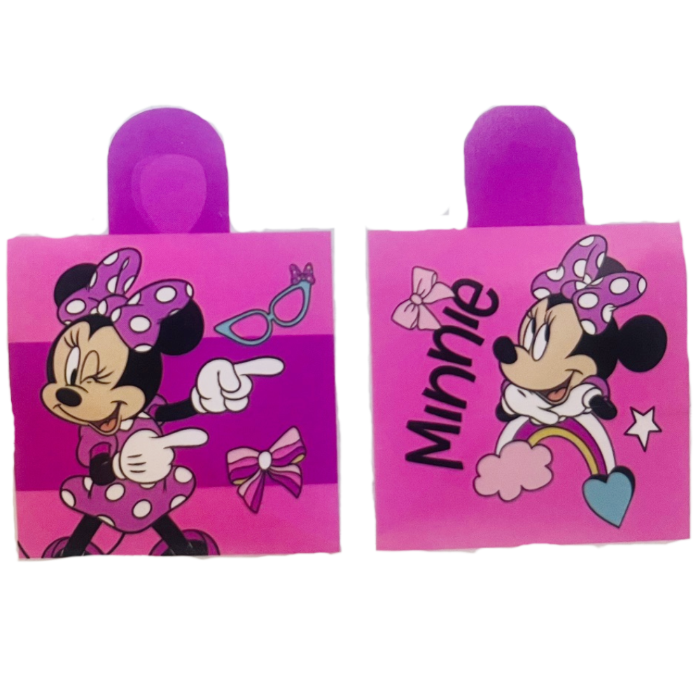 8435798702409 Poncho Toalla Minnie Disney Microfibra 55x115cm. - Imagen 1