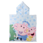 Poncho toalla Peppa Pig microfibra 55x77cm. Composición: 100% poliester. 250 gsm. - Imagen 3