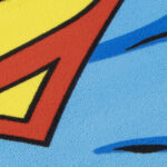 Toalla Superman DC Comics microfibra 70x140cm. Composición: 100% poliester. 250 gsm. - Imagen 3