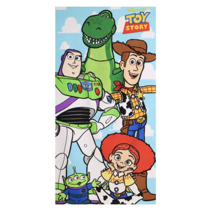 Toalla Toy Story Disney Pixar microfibra 70x140cm. Composición: 100% poliester. 250 gsm.