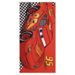 Toalla Cars Disney microfibra 70x140cm. Composición: 100% poliester. 250 gsm
