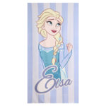 Toalla Frozen Disney microfibra 70x140cm. Composición: 100% poliester. 250 gsm.