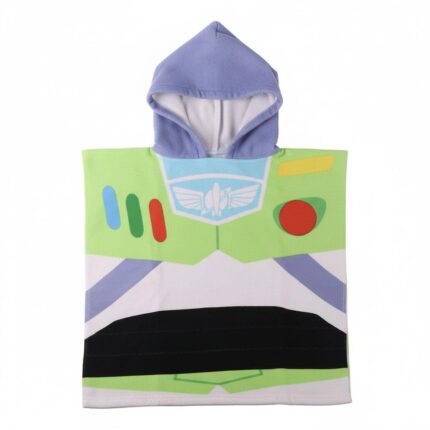 Poncho toalla Toy Story Disney Pixar microfibra 55x77cm. Composición: 100% poliester. 250 gsm.