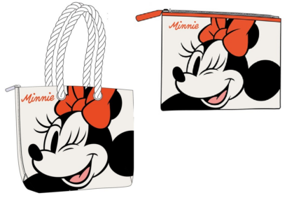 Bolsa Playa Minnie Disney Nylon 52x37x17cm + Neceser