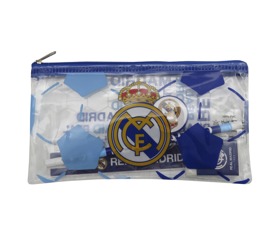 Sin título Real Madrid Portatodo c/ Material Escolar - Imagen 1