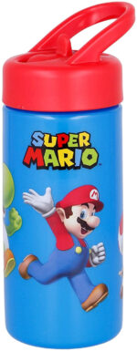 Botella PP Playground 420ml Super Mario