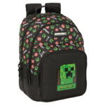 Mochila Minecraft Adaptable 32x15x42cm.