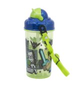 Cantimplora Robot Pared sencilla 465ml Minecraft - Imagen 2