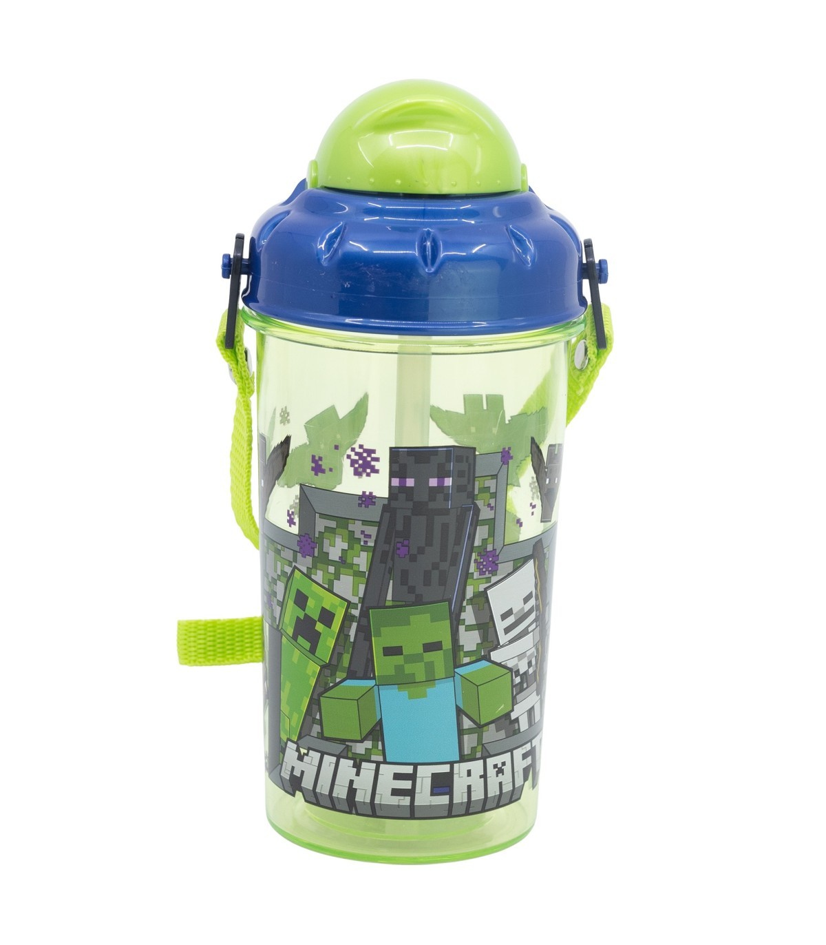 robot-pared-sencilla-465-ml-minecraft-core24 Cantimplora Robot Pared sencilla 465ml Minecraft - Imagen 1
