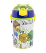 Cantimplora Robot Pop Up 450ml Minecraft Isometric