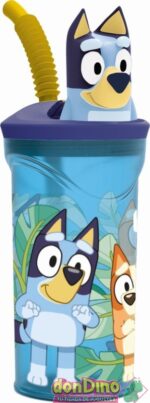 Vaso Figurita 3D 360ml Bluey - Imagen 3