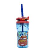 Vaso Figurita 3D 360ml Cars Stickers