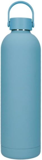 Botella de Acero Inoxidable Azul Enso Happiness 750ml 7x26,5x7 cms - Imagen 3