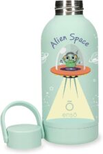 Botella de Acero Inoxidable Verde Enso Magical 350ml 6,5x18,5x6,5 cms - Imagen 2