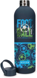 Botella Termica de Acero Inoxidable Azul Movom Enjoy 7x26,5x7 cms - Imagen 3