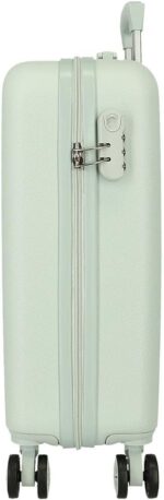 Maleta de Cabina Verde 38x55x20 cms  Stitch Disney Keep Going Rígido 2 kgs Cierre de combinación Lateral ABS 2 kgs 35L Equipaje de Mano - Imagen 4