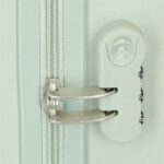 Maleta de Cabina Verde 38x55x20 cms  Stitch Disney Keep Going Rígido 2 kgs Cierre de combinación Lateral ABS 2 kgs 35L Equipaje de Mano - Imagen 2