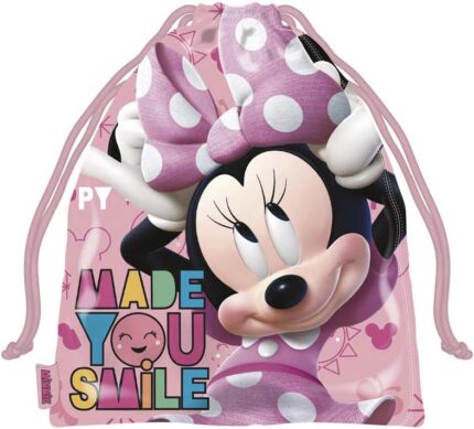 Saquito Merienda Minnie Disney 26.5x21.5cm.