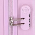 Maleta de Cabina Morado Disney Lovely Stitch 33x50x20 cms Rígido 2 kgs Cierre de combinación Lateral ABS 2 kgs 28L Equipaje de Mano - Imagen 2