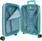 Maleta de Cabina Azul Disney Travelling with Stitch 36x55x20 cms Rígido 2,4 kgs Cierre de combinación Lateral ABS 2,4 kgs 32L Equipaje de Mano - Imagen 3