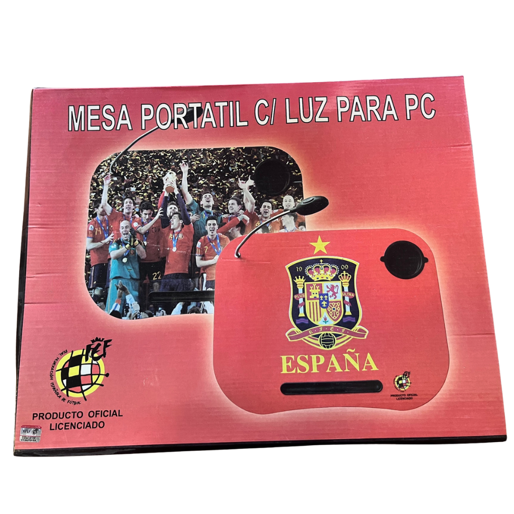 8431234126112 Mesa Portatil C/Luz Seleccion Española - Imagen 1
