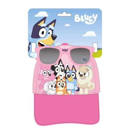 Gorra Set Gafas De Sol Bluey