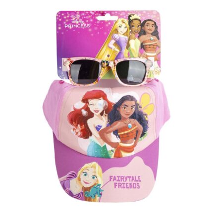 Gorra Set Gafas De Sol Princesas Disney
