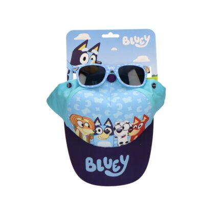 Gorra Set Gafas De Sol Bluey