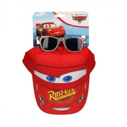 Gorra Set Gafas De Sol Cars Disney