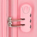 Maleta de Cabina Rosa Disney Stitch You&Me 33x50x20 cms Rígido 2,35 kgs Cierre de combinación Lateral ABS 2,35 kgs 33L Equipaje de Mano - Imagen 4