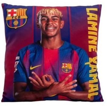 Cojin Cuadrado Lamine Yamal FC Barcelona