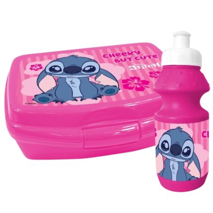 Set Botella y Sandwichera Stitch Disney