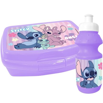 Set Botella y Sandwichera Stitch Disney