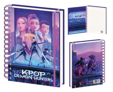 Cuaderno A5 KPop Demon Hunters