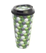Vaso de Cafe Relieve PP790l Minecraft Iconicmono Young Adult - Imagen 2
