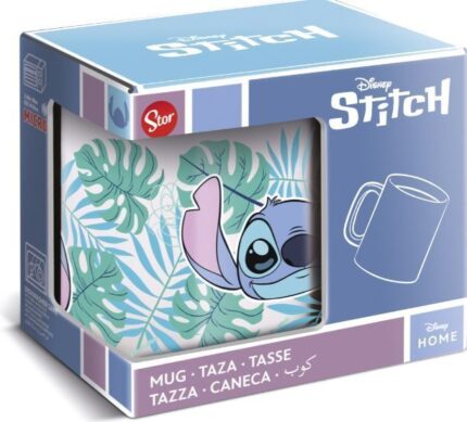 Taza Ceramica 325ml En Caja Regalo Stitch disney Aloha Young adult