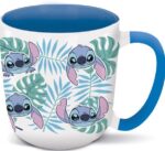 Taza Ceramica Elite 380ml en Caja de Regalo Stitch Disney Aloha Young Adult - Imagen 2