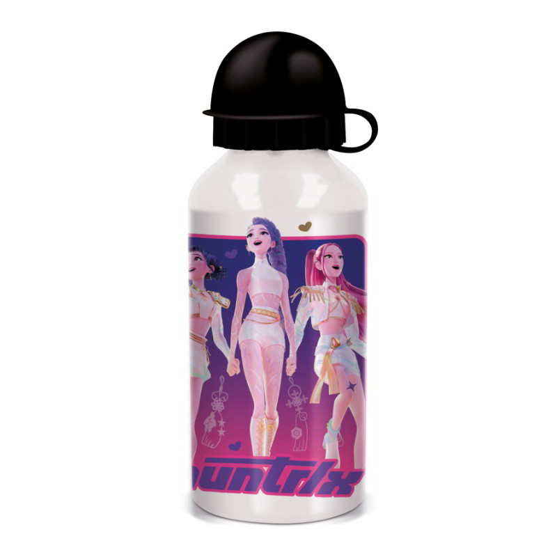 8412497807246 Botella Aluminio Peq. 400ml Sublimacion Kpop Demon Hunters - Imagen 1