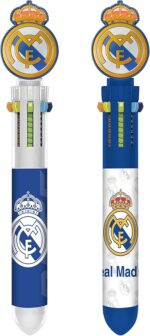 Bolígrafo 10 colores con topper 3D Real Madrid - Imagen 2