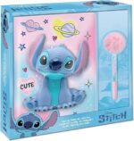 Libreta squishy con bolígrafo Pompón Stitch - Imagen 2